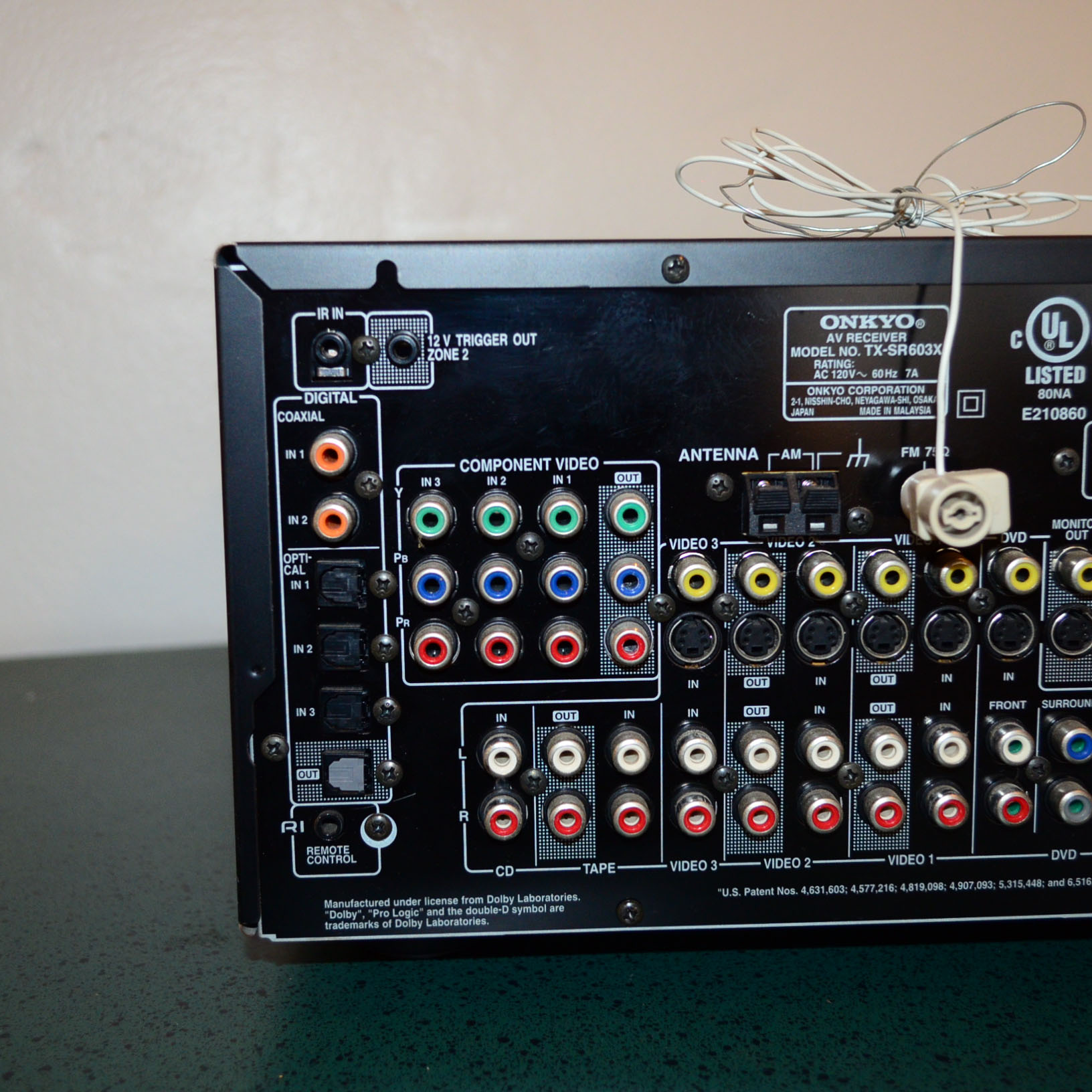 Onkyo Receiver with Bose and AudioSource Speakers EBTH